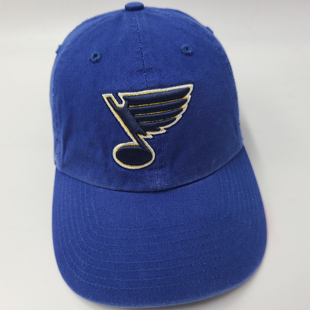 St Louis Blues Hat Strapback OTS Blue‎ NHL Hockey Logo Cotton Casual Dad Men